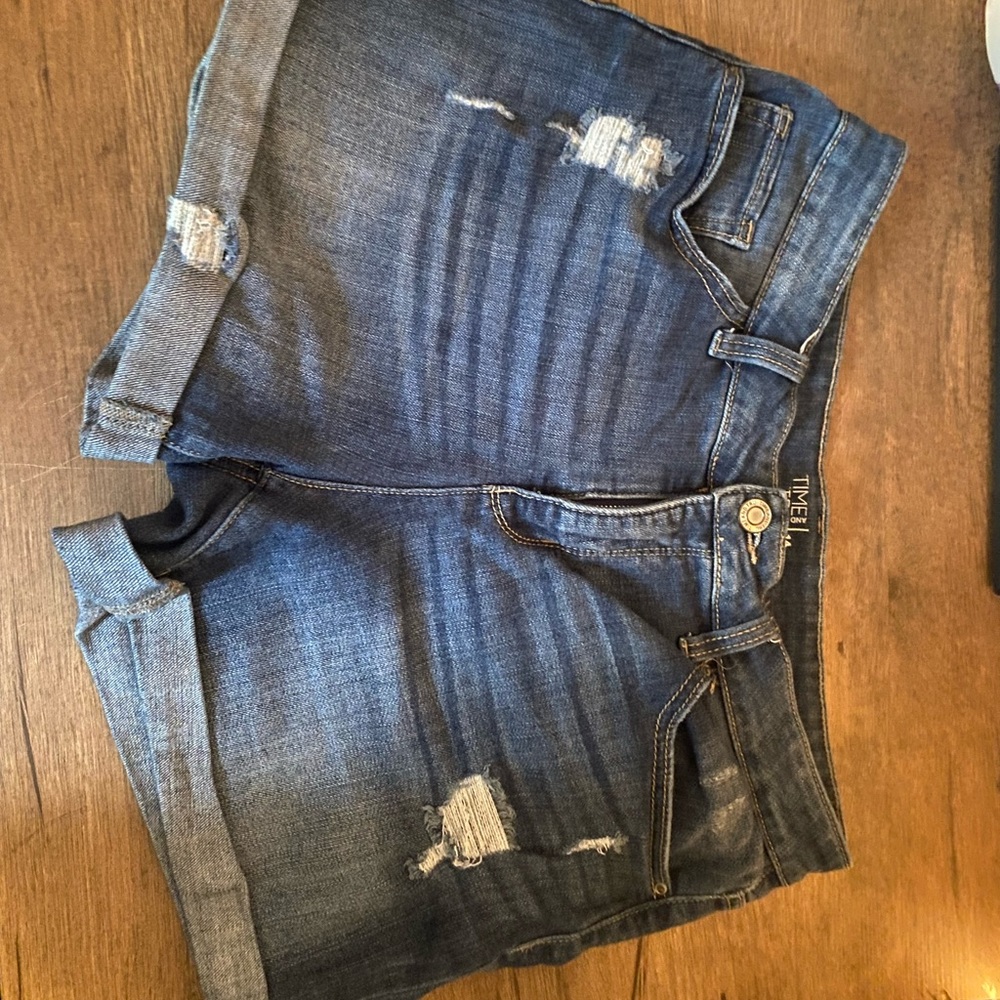 Time and Tru Jean shorts🩳🥰